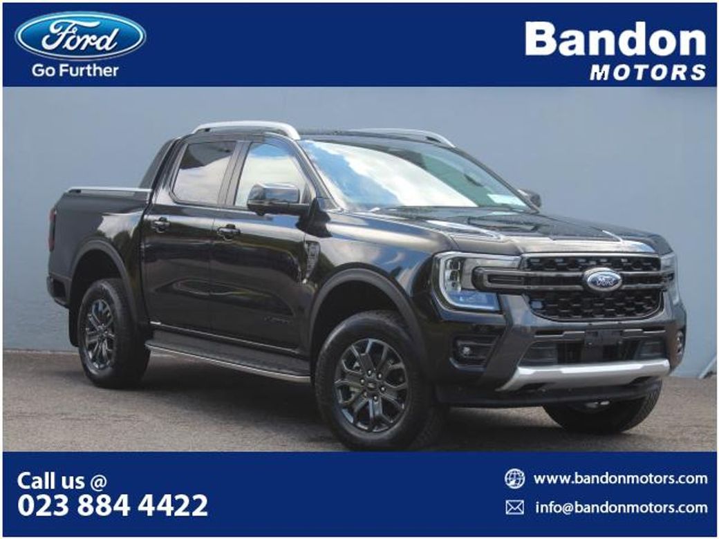 Image for 2025 Ford Ranger WILDTRAK 3.0L TD ECOBLUE V6 240PS 10SPD AUTOMATIC. €73, 900 inc VAT **Due to CANCELLED ORDER we have TWO available of this spec** Register your interest ASAP.