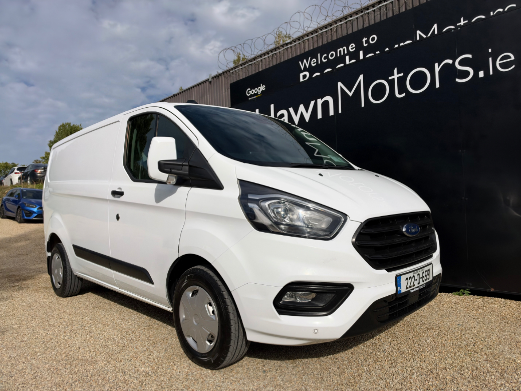 Image for 2022 Ford Transit Custom TREND 2.0 TDCI SWB // PRICE EXCL. VAT // WET BELT/TIMING BELT JUST REPLACED // 07/27 CVRT // ONE OWNER // AIR CON, CRUISE AND APPLE CARPLAY/ANDROID AUTO // FULL SERVICE HISTORY // 