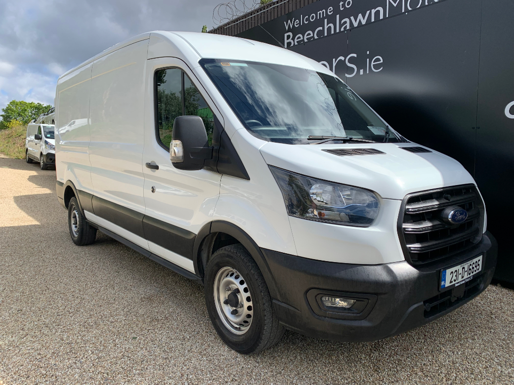 Image for 2023 Ford Transit 2.0 TDCI 130 PS LWB MED ROOF FWD // PRICE EXCL. VAT // ONE OWNER // 02/27 CVRT // GREAT CONDITION // 