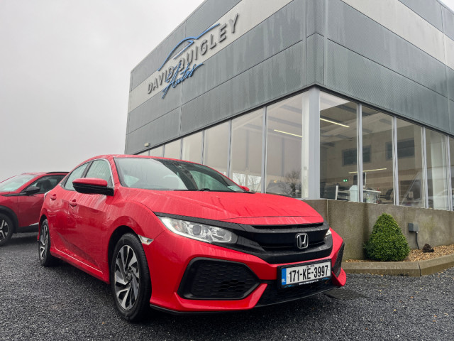 Image for 2017 Honda Civic 1.0 Smart 5DR*QUALITY ASSURED USED CARS*SIMI APPROVED*GREAT RATE FINANCE AVAILABLE*WELCOME TO DAVID QUIGLEY AUTOS*