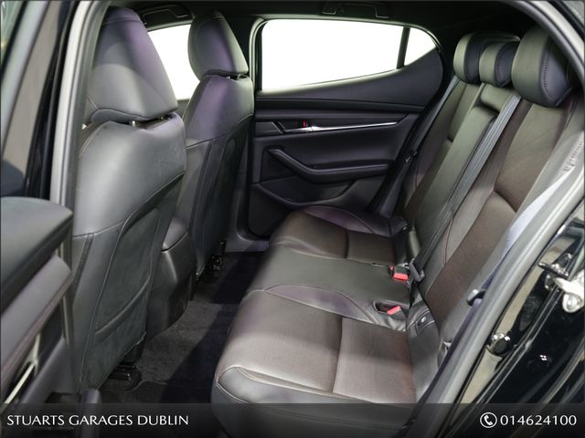 Image for 2021 Mazda Mazda3 2.0P 5DR (122ps) GT* 1 OWNER FROM NEW, 12 MONTH STUARTS GARAGES WARRANTY, JET BLACK MICA, BLACK LEATHER ELECTRIC HEATED MEMORY SEATS, ADAP CRUISE, BLIND SPOT, KEYLESS ENTRY & GO, DUAL CLIMATE, REAR 