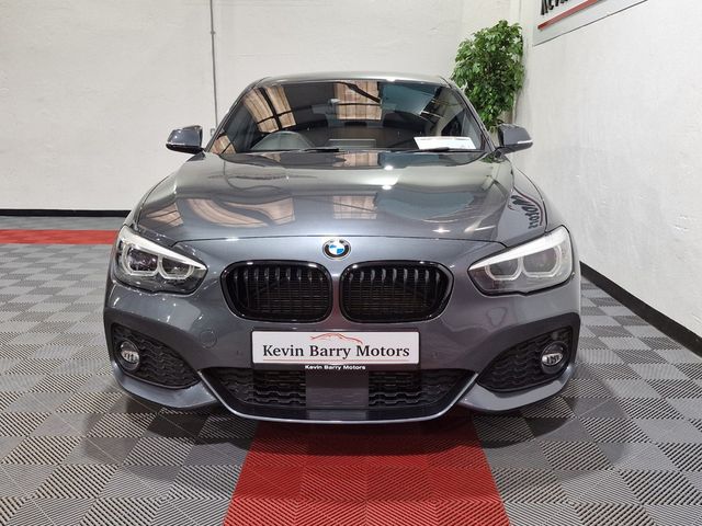 Image for 2019 BMW 1 Series 118D M SPORT SHADOW EDITION AUTOMATIC **TOP SPEC / ACTIVE CRUISE CONTOL / 18" GLOSS BLACK ALLOYS / COMFORT ACCESS / ELECTRIC & MEMORY FRONT SEATS / HEATED SEATS / SAT NAV / REVERSE CAMERA**