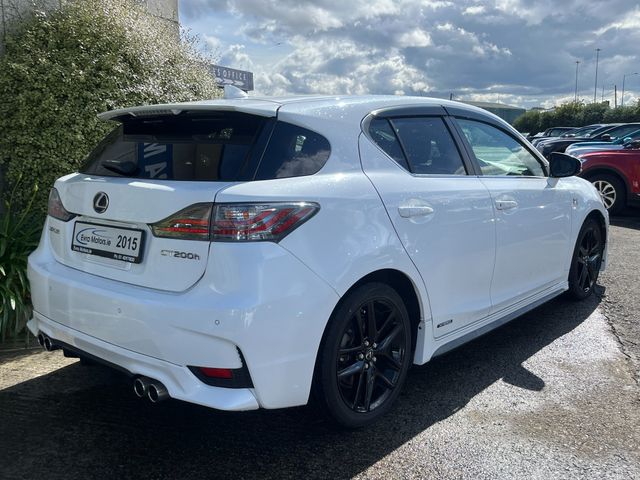 Image for 2015 Lexus CT 200h F-SPORT X-LINE AUTOMATIC HYBRID 1.8 PETROL //HALF LEATHER HEATED SEATS//REVERSE CAMERA//KEYLESS ENTRY//ADAPTIVE CRUISE CONTROL//