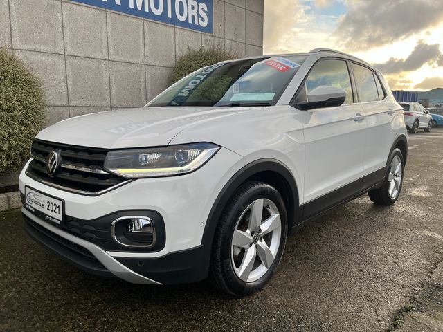 Image for 2021 Volkswagen T-Cross STYLE AUTOMATIC 1.0 PETROL //HALF LEATHER SEATS//KEYLESS ENTRY//ADAPTIVE CRUISE CONTROL//REVERSE CAMERA//