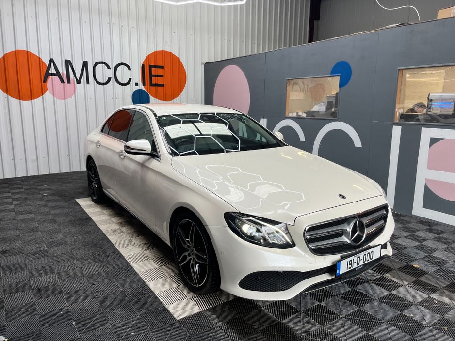 Image for 2019 Mercedes-Benz E Class €27950 2019 MERCEDES-BENZ E220D AVANTGARDE 2.0 AUTOMATIC / CRUISE CONTROL / REVERSE CAMERA / ELECTRIC MEMORY & HEATED SEATS / AMBIENT LIGHTS / PADDLE SHIFTERS AND MORE