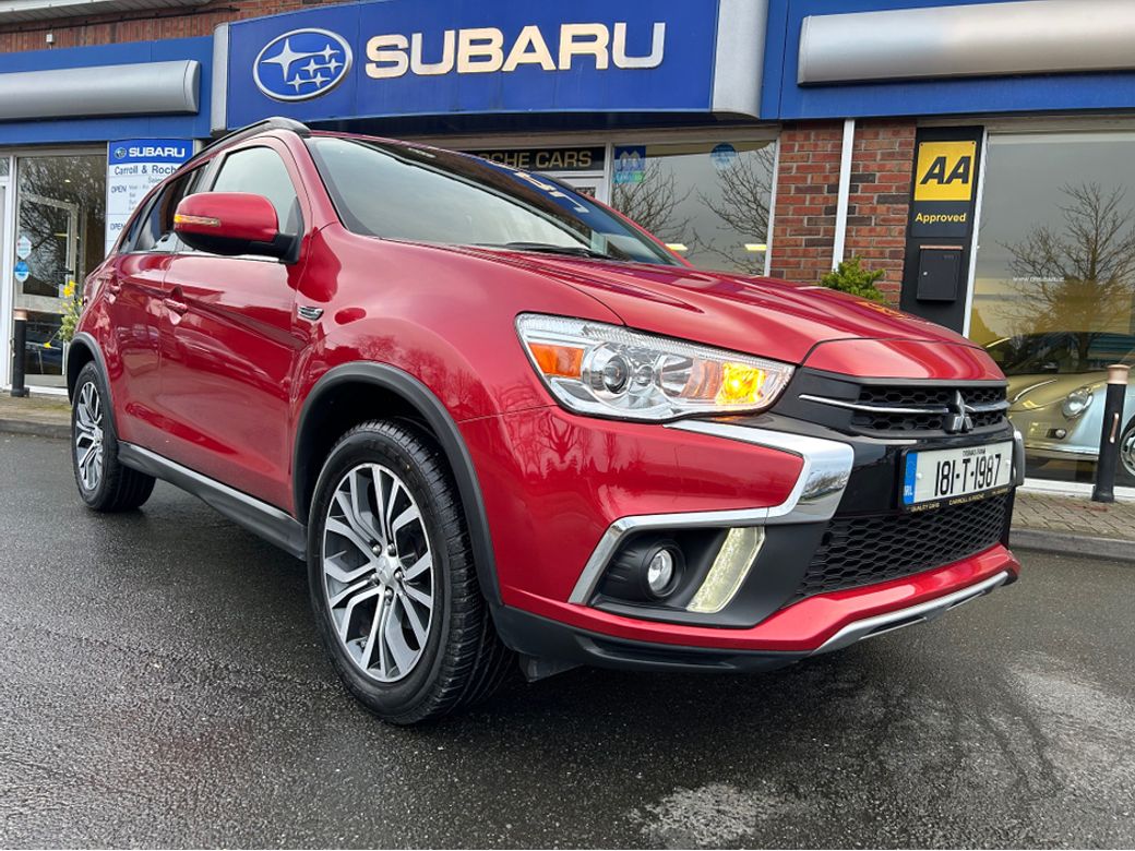 Image for 2018 Mitsubishi ASX 1.6 Intense Low Mileage & High Spec. SUV - NCT & Tax - High Drive Height - Top Trade_ins & Fully Serviced with Assured Dealer Warranty -