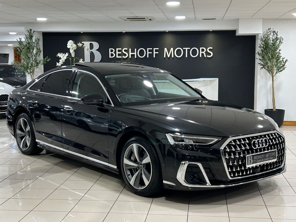 Image for 2023 Audi A8 60 TFSIe SPORT QUATTRO HYBRID=LOW MILES//HUGE SPEC=SUNROOF//FULL AUDI SERVICE HISTORY=231 D REG=ONLY €150 ANNUAL ROAD TAX//TAILORED FINANCE PACKAGES AVAILABLE=TRADE INS WELCOME