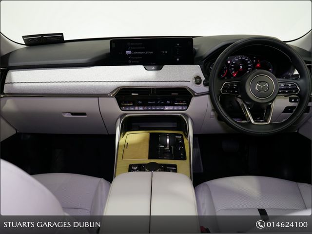 Image for 2026 Mazda CX-80 2 5L E Skyactiv Phev 327ps TAKUMI PLUS*WHITE LEATHER SEAT W/ SEAT VENTILATION W/ SEAT HEATER, 20 INCH ALLOYS, PANORAMIC SUNROOF, CONVENIENCE & DRIVER ASSISTANCE PACK, 