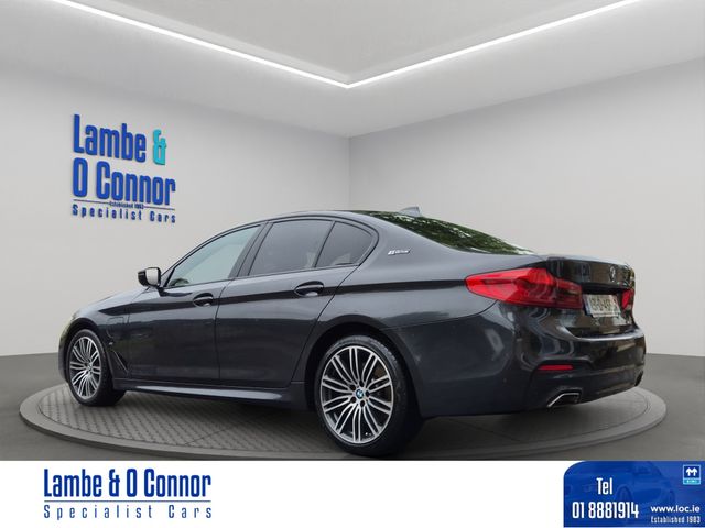Image for 2019 BMW 5 Series 530e M SPORT AUTO * SOPHISTO GREY / BLACK DAKOTA LEATHER * ONLY 24K MILES * BMW SERVICE RECORD * 19" ALLOYS * PRIVACY GLASS * HEATED SPORTS SEATS * SAT NAV * 