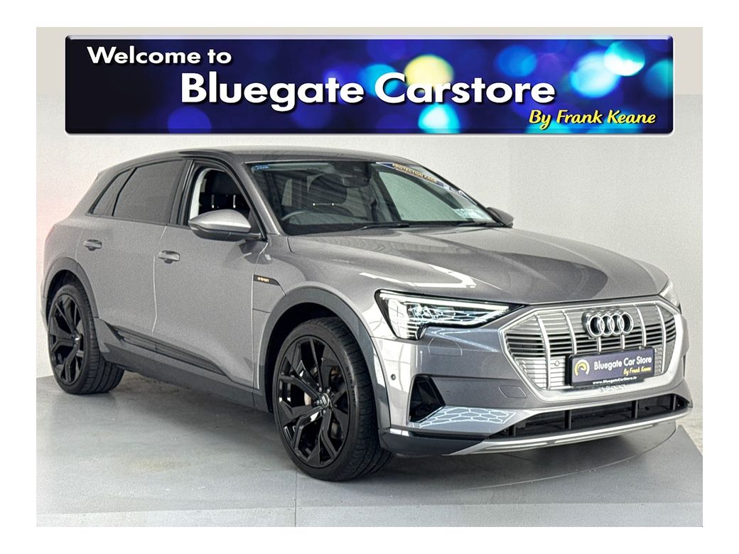 Image for 2020 Audi e-tron 50E TECHNIK QUATTRO**BLACK LEATHER INTERIOR**FRONT HEATED SEATS**DUAL CLIMATE CONTROL**TOUCH SCREEN MEDIA DISPLAY**REVERSE CAMERA**APPLECARPLAY**SATNAV**ELECTRIC TAILGATE**KEYLESS START**22"ALLOYS