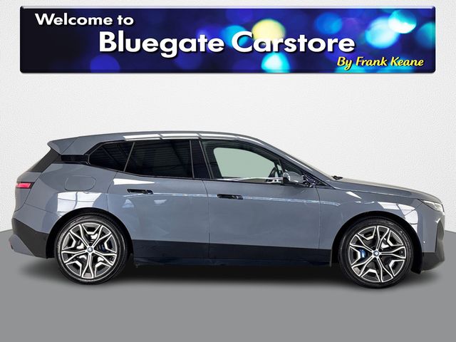 Image for 2022 BMW iX XDRIVE40 M SPORT**BOWERS & WILKINS SOUND SYSTEM**PANORAMIC GLASS ROOF**ELECTRIC HEATED MEMORY/MASSAGE SEATS**CREAM LEATHER INTERIOR**ELECTRIC TAILGATE**22"DIAMOND CUT ALLOYS**FINANCE ARRANGED**
