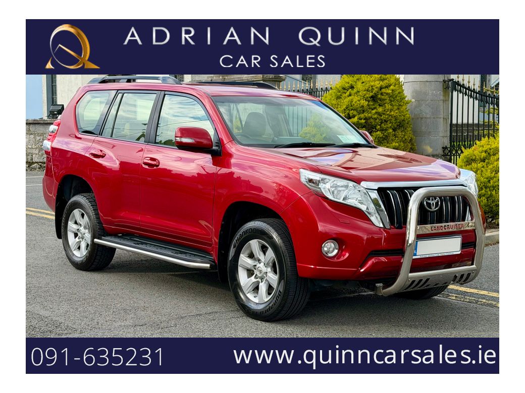 Image for 2017 Toyota Landcruiser 2.8 D4D BUSINESS AUTO==LOW MILEAGE==€43, 950 PLUS VAT==