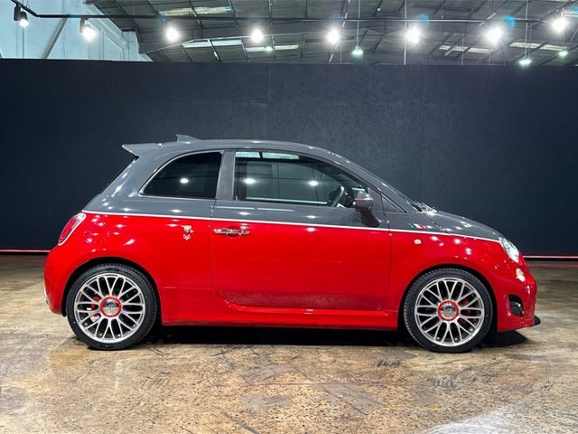 Image for 2016 Fiat Abarth 1.4 T-JET AUTOMATIC - TURISMO EDITION - UPGARDED ALLOYS - BLACK LEATHER - RED/BLACK TWO TONE - REAR CAMERA