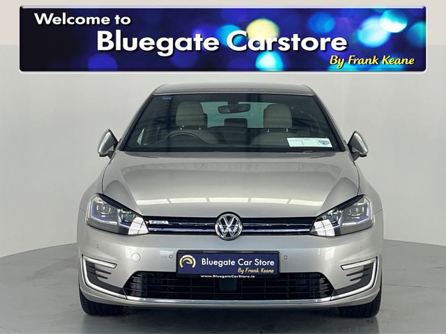Image for 2019 Volkswagen E-Golf EV E1F 136BHP 5DR AUTO**FULL CREAM LEATHER INTERIOR**ADAPTIVE CRUISE CONTROL**HEATED SEATS**DIGITAL CLIMATE CONTROL**FRONT & REAR PARKING SENSORS**REVERSINING CAMERA**TINTED WINDOWS **HISTORY CHECKED*