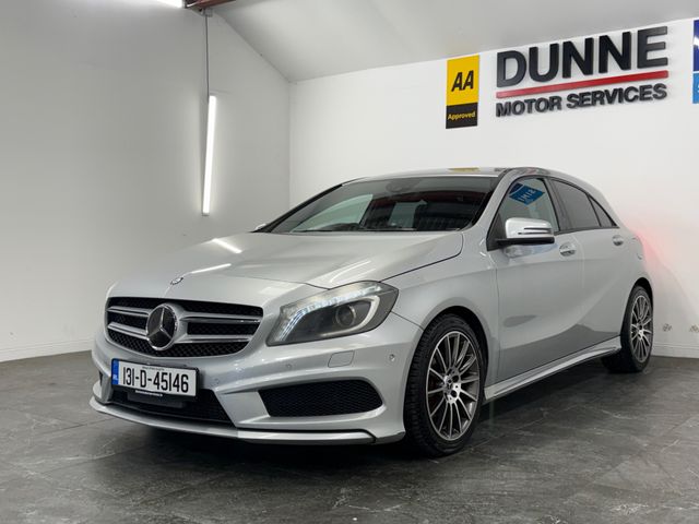 Image for 2013 Mercedes-Benz A 180 **HIGH SPEC **MULTI FUNCTION STEERING WHEEL **ADAPTIVE CRUISE CONTROL **MULTI DRIVE MODES **CARBON FIBRE TRIM **MULTI FUNCTION CENTRE CONSOLE **HALF LEATHER HALF ALCANTRA BUCKET STYLE SEATS **ECO MODE