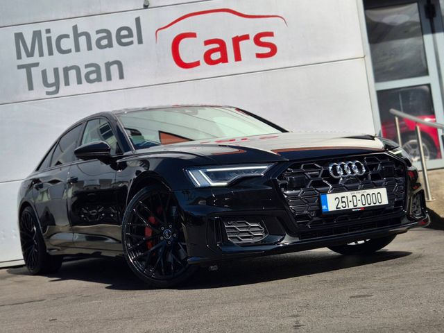 Image for 2025 Audi A6 2.0 TFSI 50e S Line Quattro Black Pack Styling, (299bhp), 21” Alloys, Black Leather , Electric Seats, Camera, CarPlay - First Reg in August 2025 - Trade in Price €55, 999