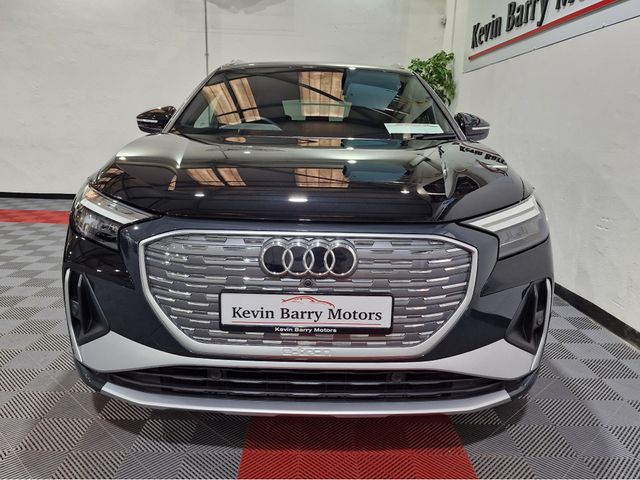 Image for 2023 Audi Q4 e-tron 40 S LINE (C&S PACK) 82KWH AUTOMATIC **ONE OWNER / ADAPTIVE CRUISE CONTROL / APPLE CARPLAY / ELECTRIC BOOTLID / HALF LEATHER / HEATED FRONT SEATS / SONOS PREMIUM SOUND / SAT NAV / REVERSE CAMERA**