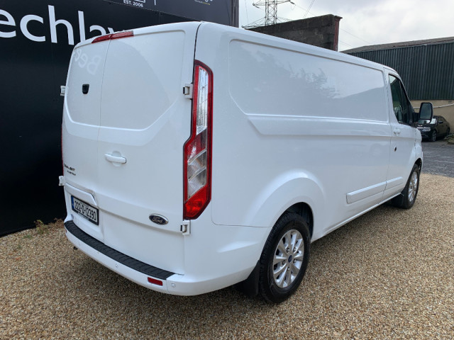 Image for 2022 Ford Transit Custom 2.0 TDCI 130 PS LIMITED LWB // PRICE EXCL. VAT // ONE OWNER // GREAT CONDITION // 08/27 CVRT // ALLOY WHEELS, AIR CON AND HEATED SEATS // 