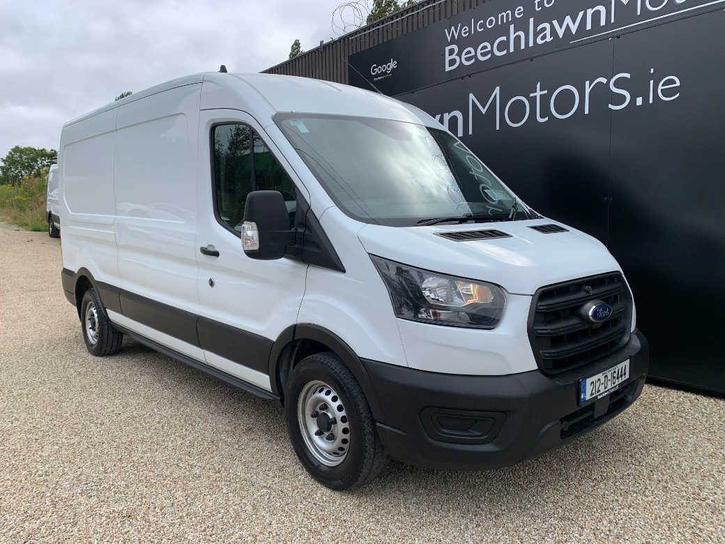 Image for 2021 Ford Transit 2.0 TDCI 105 PS LWB MED ROOF FWD // PRICE EXCL. VAT // ONE OWNER // GREAT CONDITION // FULL SERVICE HISTORY // AIR CON, BLUETOOTH AND ELECTRIC WINDOWS // 