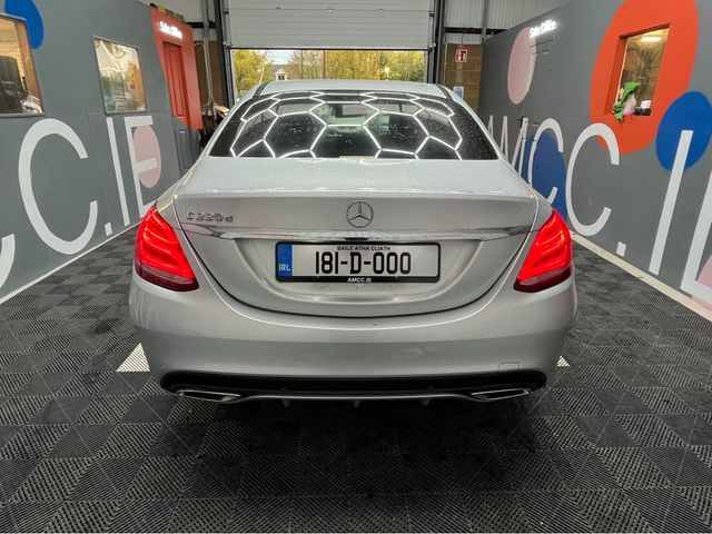 Image for 2018 Mercedes-Benz C Class €23950! 2018 C CLASS C220D AMG LINE AUTOMATIC / ONLY 62K KM / BLACK LEATHER INTERIOR