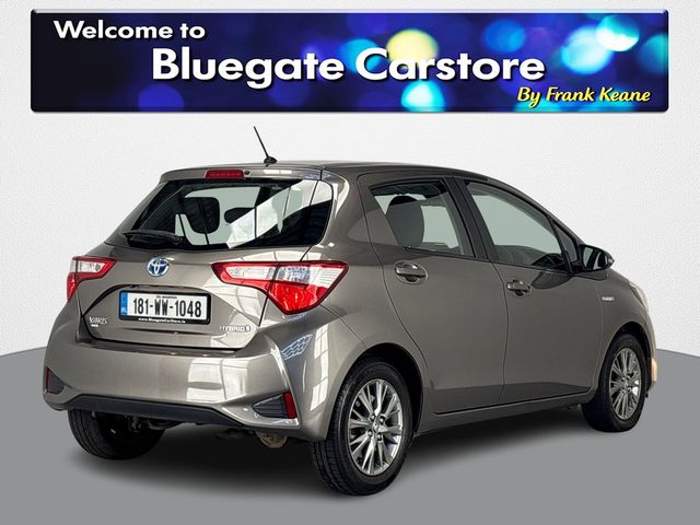 Image for 2018 Toyota Yaris HY HYBRID LUNA 4DR AUTO**MULTIFUNCTIONAL STEERING WHEEL**SEMI DIGITAL DASH**TOUCH SCREEN MEDIA DISPLAY**BLUETOOTH**REVERSE CAMERA**BLACK CLOTH INTERIOR**AIR CONDITIONING**FINANCE ARRANGED**