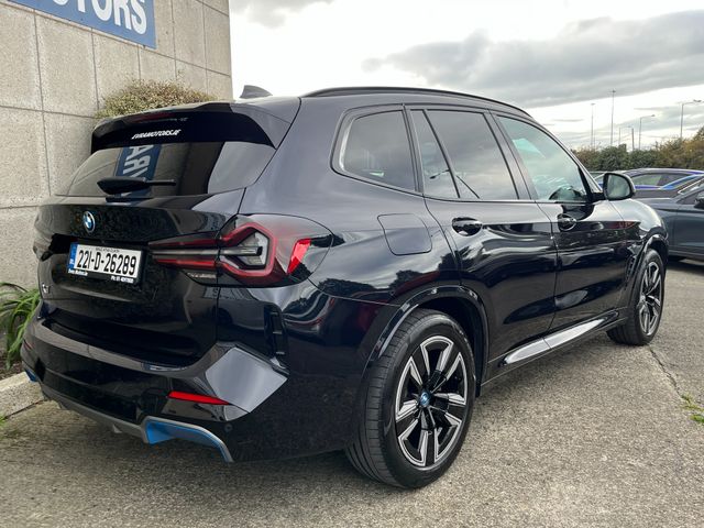 Image for 2022 BMW iX3 M-SPORT AUTOMATIC FULL ELECTRIC //HIGH SPEC//PANORAMIC GLASS ROOF//FULL LEATHER HEATED SEATS//HEATED STEERING WHEEL//REVERSE CAMERA//SAT NAV//