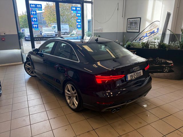 Image for 2019 Audi A3 Saloon S-Line AUDI A3 1.4 4DR AUTO. New NCT Before Collection, Alloy Wheels, Half Leather, MFSW, Revers Cam, Parking Sensors, Dual Climate Control, Cruise Control, Bluetooth, Paddle Shift, Full Electrics, &