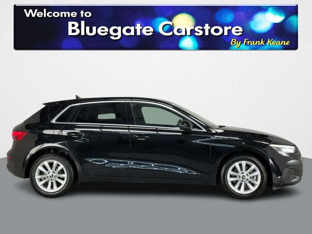 Image for 2021 Audi A3 1.0 PETROL**KEYLESS START**DIGITAL DASH**HEATED SEATS**REVERSE CAMERA**PARKING SENSORS**MULTIFUNCTIONAL STEERING WHEEL**BLACK CLOTH INTERIOR**DUAL CLIMATE CONTROL**TOUCH SCREEN MEDIA**