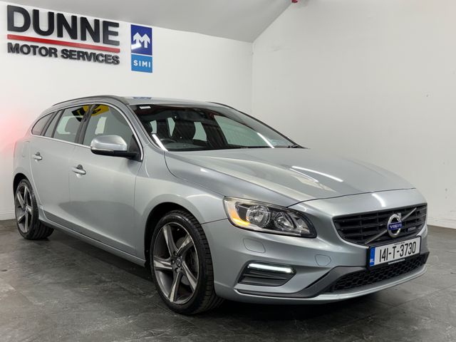 Image for 2014 Volvo V60 **D3 **R-DESIGN **MULTI FUNCTION STEERING WHEEL **DIGITAL DASH **BLUETOOTH RADIO **CRUISE CONTROL **DUAL DIGITAL CLIMATE CONTROL **PUSH BUTTTON START **AUTO START STOP **ELECTRIC HANDBRAKE **AUTO LIG