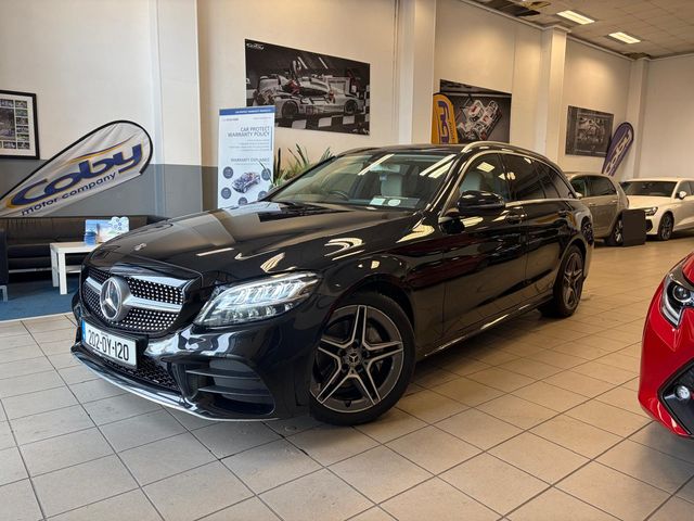 Image for 2020 Mercedes-Benz C Class 1.5 C180 5DR Auto. NCT & TAX, Full Leather, 2 Keys, Heated Seats, MFSW, Mirror Link, Dual Climate, Cruise Control, Motorised Tailgate, Reverse Camera, Paddle Shift, Parking Sensors, and more.