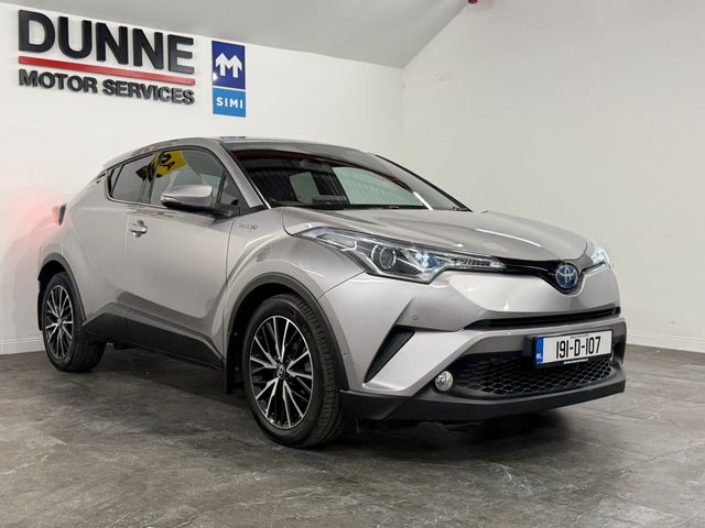 Image for 2019 Toyota C-HR **HYBRID SOL **2 KEYS **18'' DIAMOND CUT WHEELS **10 IRISH SERVICE HISTORY **LANE ASSIST **BLIND SPOT SENSORS **REVERSING CAMERA **TOUCHSCREEN RADIO **FRONT AND REAR PARKING SENSORS **