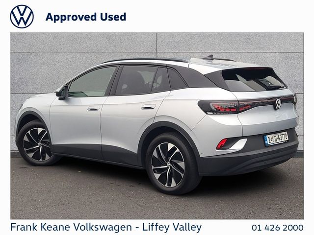 Image for 2024 Volkswagen ID.4 77KWH PRO PLUS 286BHP *SCALE SILVER* *LONGER RANGE* *ELECTRIC TAILGATE* *IQ HEADLIGHTS* *REAR VIEW CAMERA* *PCP AVAILABLE FROM €372PM* *BATTERY CERTIFIED*