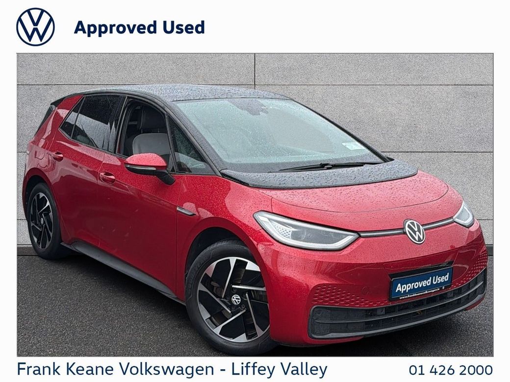 Image for 2022 Volkswagen ID.3 58KWH BUSINESS 204HP *KINGS RED METALLIC* *REAR VIEW CAMERA* *CARPLAY & ANDROID AUTO* *BATTERY CERTIFIED* *PCP FINANCE AVAILABLE*