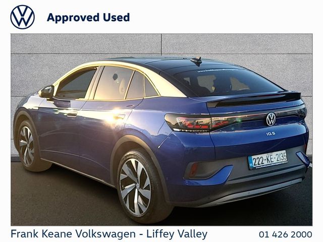 Image for 2022 Volkswagen ID.5 77KWH FAMILY 174HP *PCP FINANCE AVAILABLE* *IQ HEADLIGHTS* *PRIVACY GLASS* *ART VELOUR SEATS* *PARKING CAMERA* *BATTERY CERTIFIED*