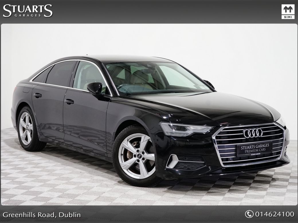 Image for 2021 Audi A6 Limousine 40 TDI 204HP S-tronic SE 4DR *MYTHOS BLACK METALLIC WITH CREAM LEATHER INTERIOR*