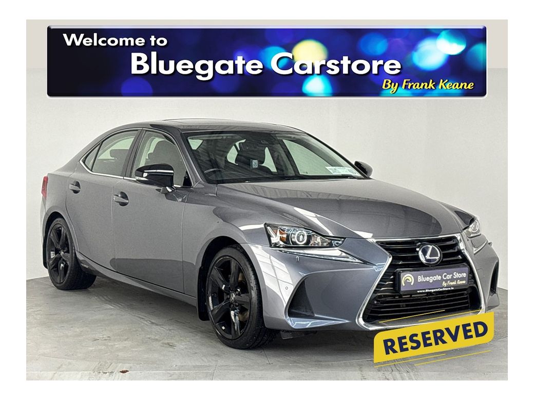 Image for 2020 Lexus IS 300 H 2.5 223BHP**FRONT HEATED SEATS**SUNROOF**DIGITAL MEDIA DISPLAY**REVERSE CAMERA**HALF LEATHER INTERIOR**DUAL CLIMATE CONTROL**MULTIFUNCTIONAL STEERING WHEEL**FINANCE ARRANGED**