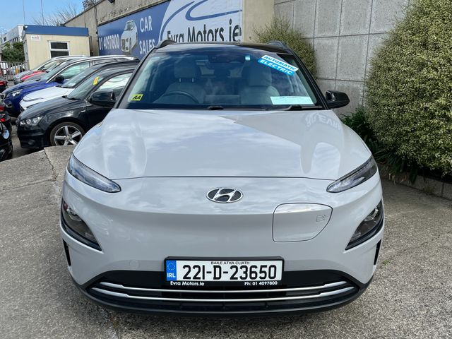 Image for 2022 Hyundai Kona KAUAI EV PREMIUM 64KWH 2-TONE //HIGH SPEC//FULL LEATHER HEATED SEATS//HEATED STEERING WHEEL//REVERSE CAMERA//SAT NAV//KEYLESS ENTRY//KRELL SOUND//