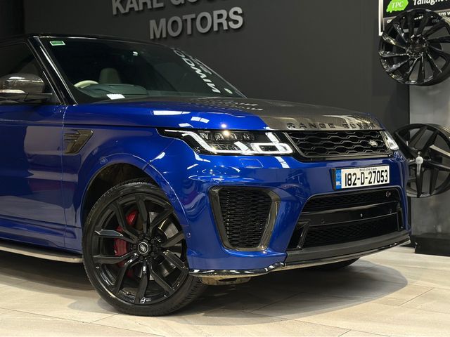 Image for 2018 Land Rover Range Rover Sport 5.0 V8 SVR 550BHP COMMERCIAL