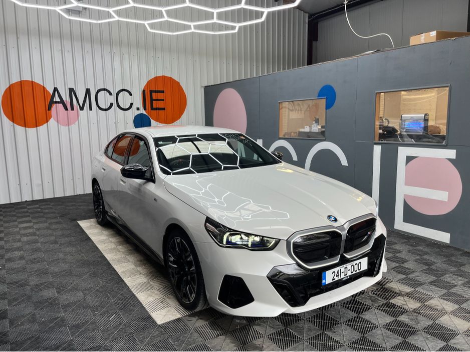 Image for 2024 BMW i5 €69950 2024 BMW i5 M60 XDRIVE AUTOMATIC / CRUISE CONTROL / 360° CAMERA / ELECTRIC MEMORY & HEATED SEATS / APPLE CARPLAY / AMBIENT LIGHTS / HEATED REAR SEATS