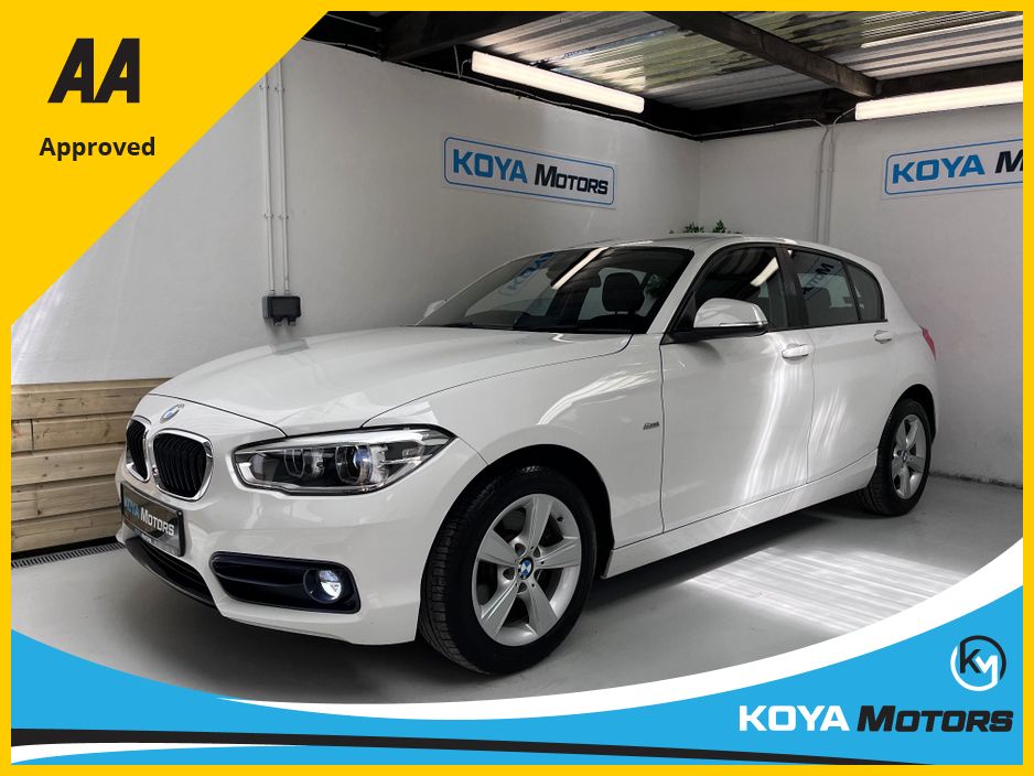 Image for 2016 BMW 1 Series 118D 2.0 DIESEL SPORT AUTOMATIC // LED MATRIX LIGHTING // LANE DEPARTURE ASSIST // PRO MEDIA PACK // CRUISE CONTROL // FRONT FOGS // SPORT ALLOYS