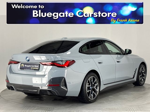 Image for 2022 BMW i4 EDRIVE40 M SPORT**BLACK LEATHER INTERIOR**FRONT HEATED SEATS**TOUCH SCREEN INFOTAINMENT**REVERSE CAMERA**PARKING SENSORS**KEYLESS START**AMBIENT LIGHTING**DRIVE MODES**APPLE CARPLAY**