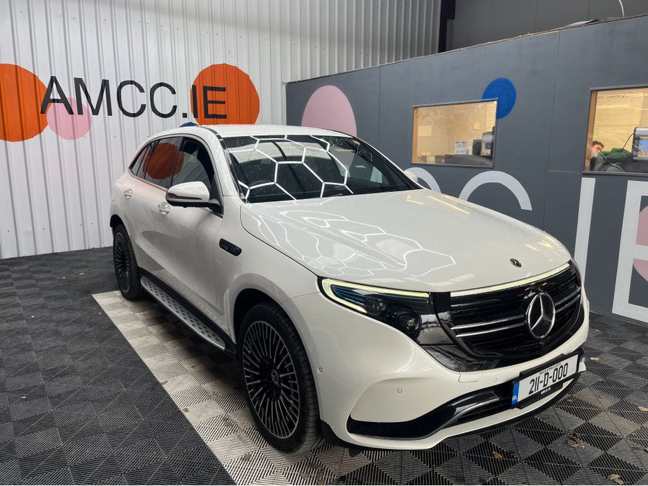 Image for 2021 Mercedes-Benz EQC €33950 2021 MERCEDES-BENZ EQC 400 4MATIC AMG LINE AUTOMATIC / CRUISE CONTROL / 360° CAMERA / ELECTRIC MEMORY & HEATED SEATS / PADDLE SHIFTERS / AMBIENT LIGHTS / APPLE CARPLAY AND MORE
