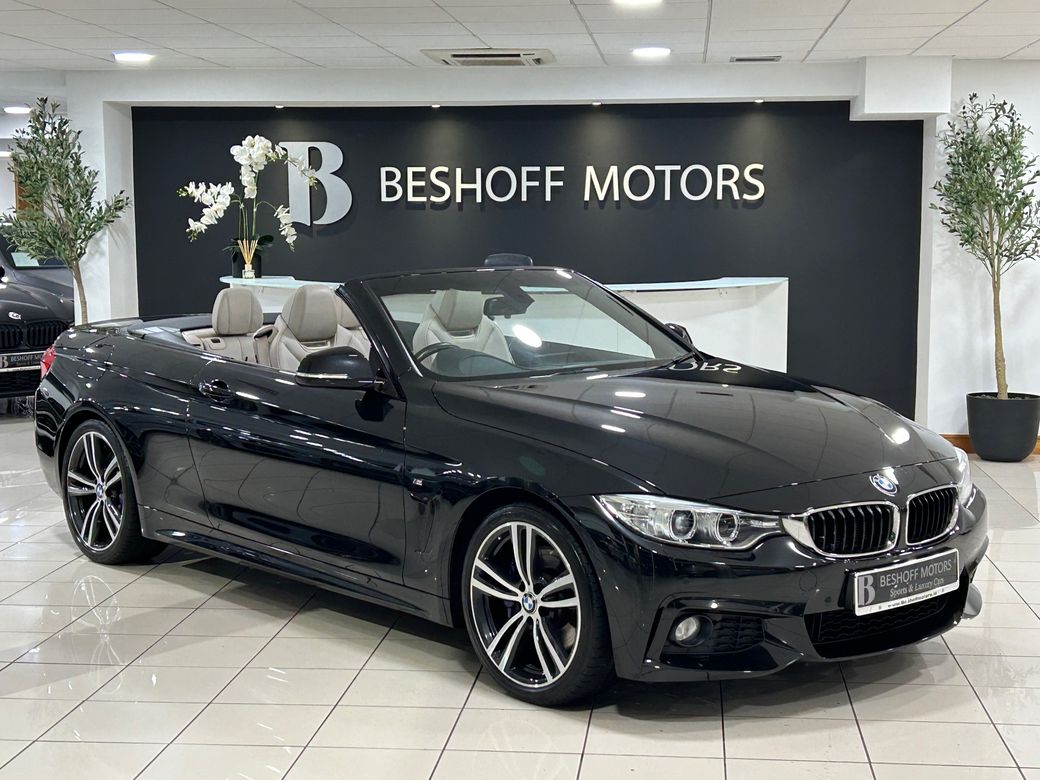 Image for 2017 BMW 4 Series 420d M-SPORT PLUS CABRIOLET AUTO=LOW MILES//HUGE SPEC=OYSTER LEATHER//FULL SERVICE HISTORY=171 D REG=ONLY €200 ANNUAL ROAD TAX//TAILORED FINANCE PACKAGES AVAILABLE=TRADE INS WELCOME