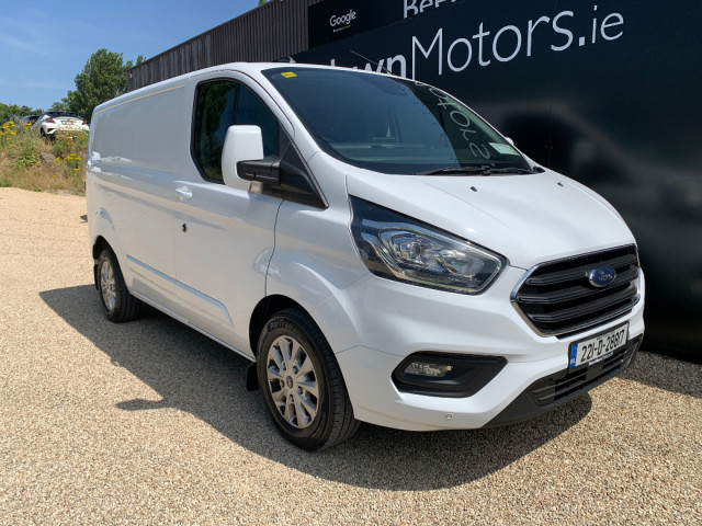 Image for 2022 Ford Transit Custom 2.0 TDCI 130 PS LIMITED SWB // PRICE EXCL. VAT // ONE OWNER // FULL SERVICE HISTORY // SAT NAV, HEATED SEATS AND ALLOYS WHEELS // 05/27 CVRT // 