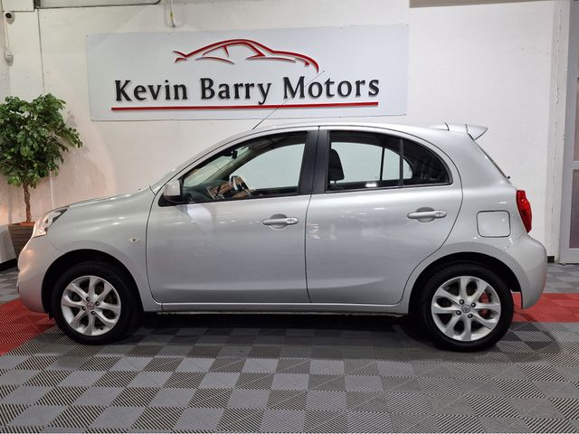 Image for 2016 Nissan Micra 1.2 SV 80BHP 5 SPEED MANUAL **ORIGINAL IRISH CAR / VERY LOW MILEAGE / ALLOY WHEELS / AIR CONDITIONING / BLUETOOTH INTEGRATION / CRUISE CONTROL / CENTRE ARMREST / KMH SPEEDO / NCT 10|2026**