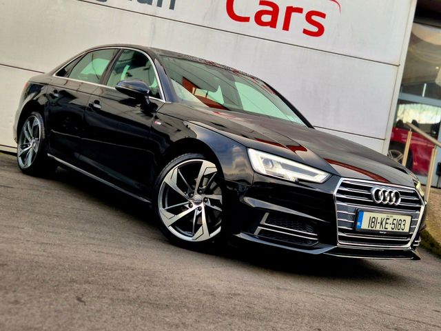 Image for 2018 Audi A4 1.4 S Line Manual Saloon, 19” Alloys, CarPlay, Sensors, Wireless Charger, 1/2 Leather - Trade in Price €21, 555