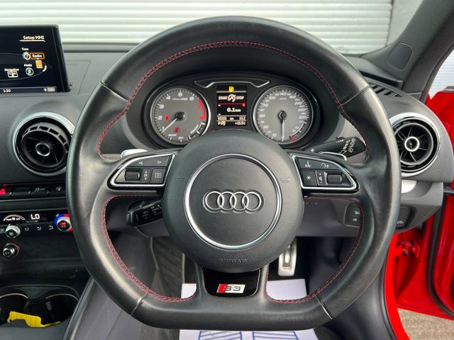 Image for 2016 Audi S3 QUATTRO 2.0 TFSI AUTO // NEW 19" RS3 ALLOYS // 300 BHP PADDLE SHIFT // REVERSE CAMERA