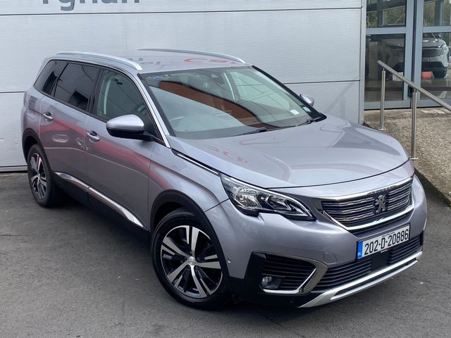 Image for 2020 Peugeot 5008 1.2 Petrol Allure Manual 7 Seater, Camera, Sat Nav, 1/2 Leather, Parking Sensors, Wireless Charger
