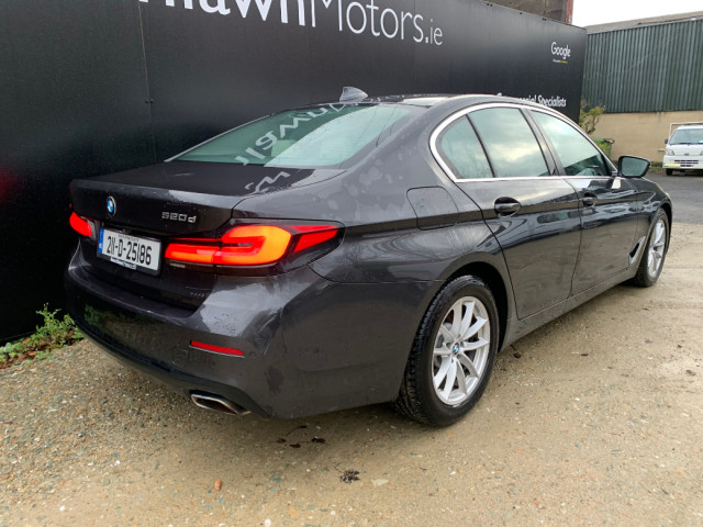 Image for 2021 BMW 5 Series 520D AUTO 188BHP // FULL LEATHER // NCT 04/27 // FULL SERVICE HISTORY // 200 ROAD TAX //