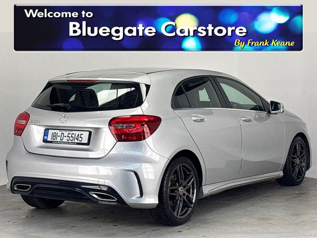 Image for 2018 Mercedes-Benz A Class A180 D AMG LINE 5DR AUTO**18"AMG ALLOYS**AMBIENT LIGHTING**PARKING SENSORS**DRIVE SELECT MODES**CRUISE CONTROL**REVERSE CAMERA**PUSH BUTTON START**DUAL ZONE CLIMATE CONTROL**